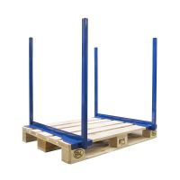 Réhausses en métal 800x200x950mm pour palette type Europe