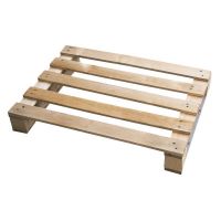 Demi palette 800x600x120 mm - 2 semelles