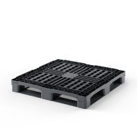 Palette chimie CP9 1140x1140x150 mm - PEHD, plateau ouvert, 1400 kg