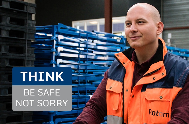 Le programme de sécurité Rotom garantit la sécurité au travail pour tous.