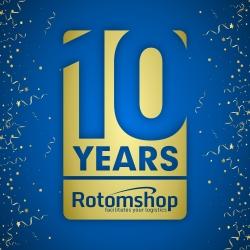 Rotomshop fête ses 10 ans ! La plateforme de vente en ligne du groupe Rotom fête son 10ème anniversaire