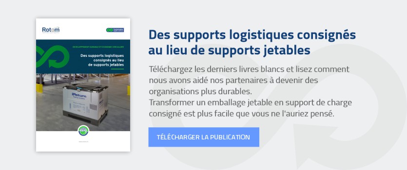 Des supports logistiques consignés au lieu de supports jetables